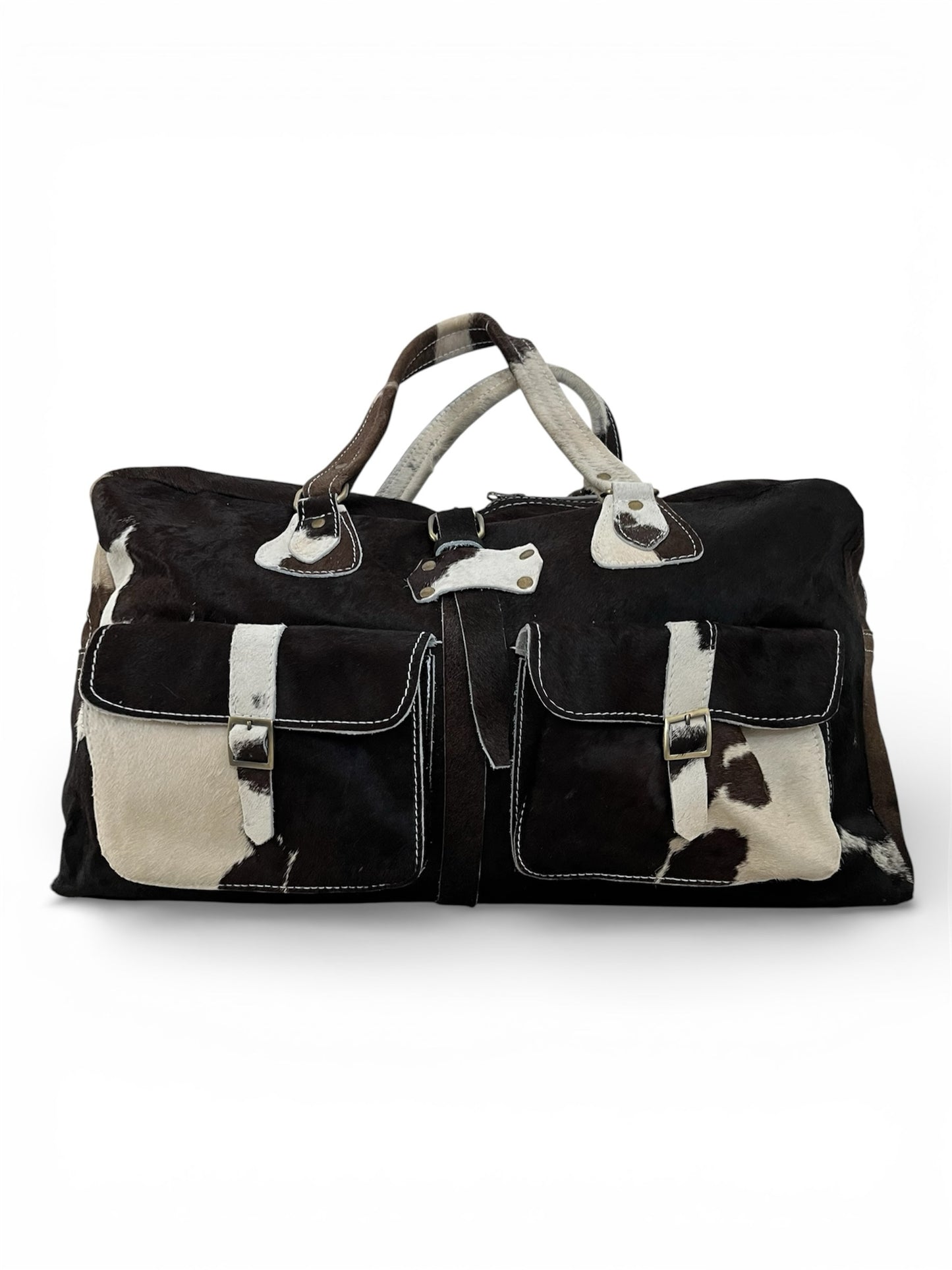 Truffle Calf Hair Duffle