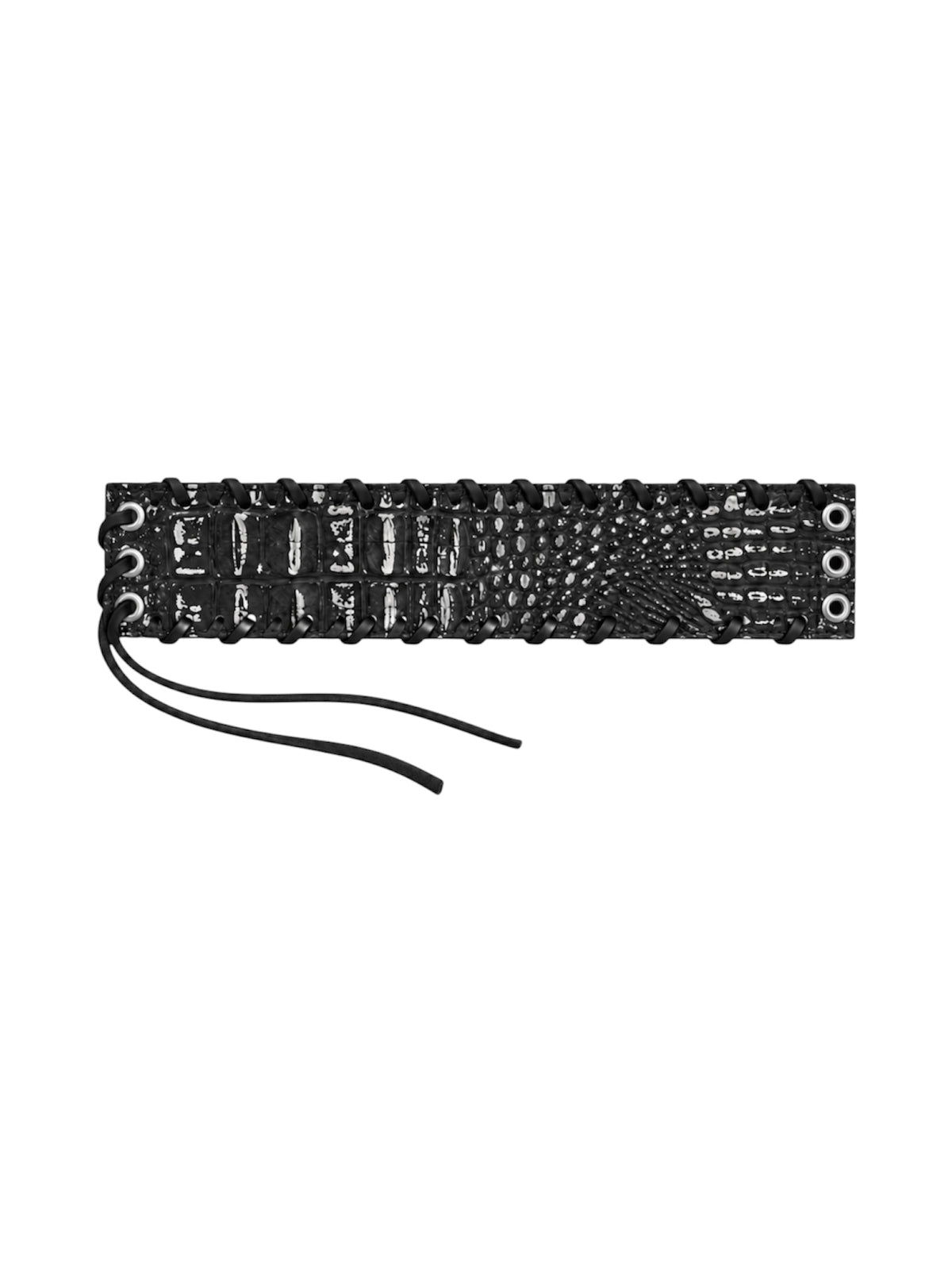 ONYX CROC CHOKER
