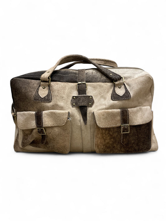 Macchiato Fine Calf Hair Duffle