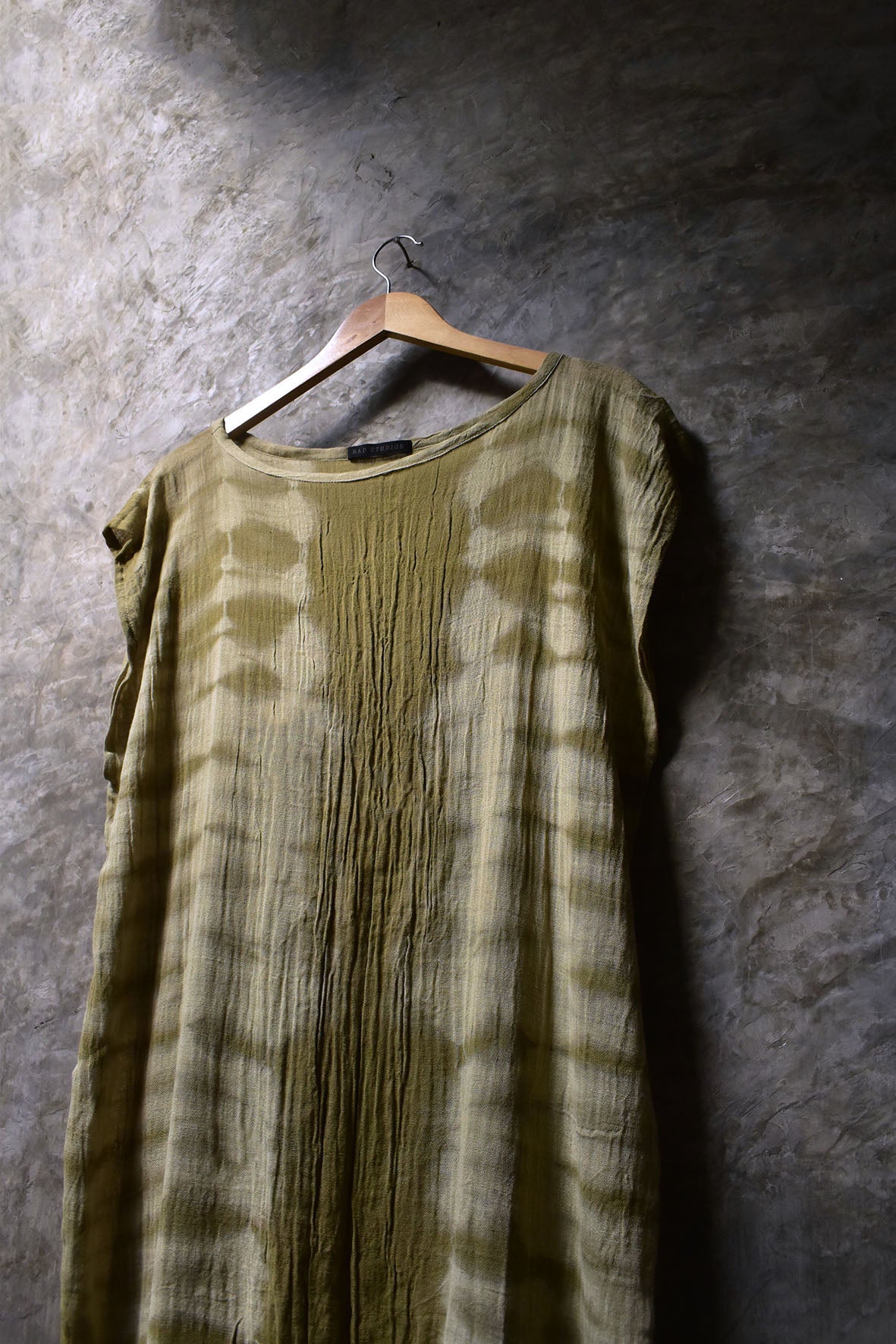 Natural Hand Dyed Boxy Cut Dress