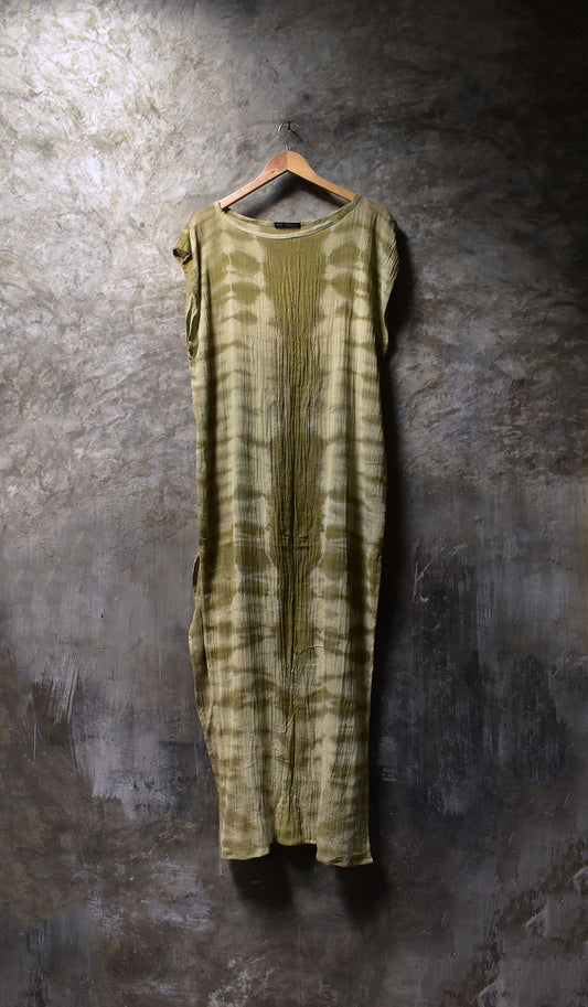 Natural Hand Dyed Boxy Cut Dress