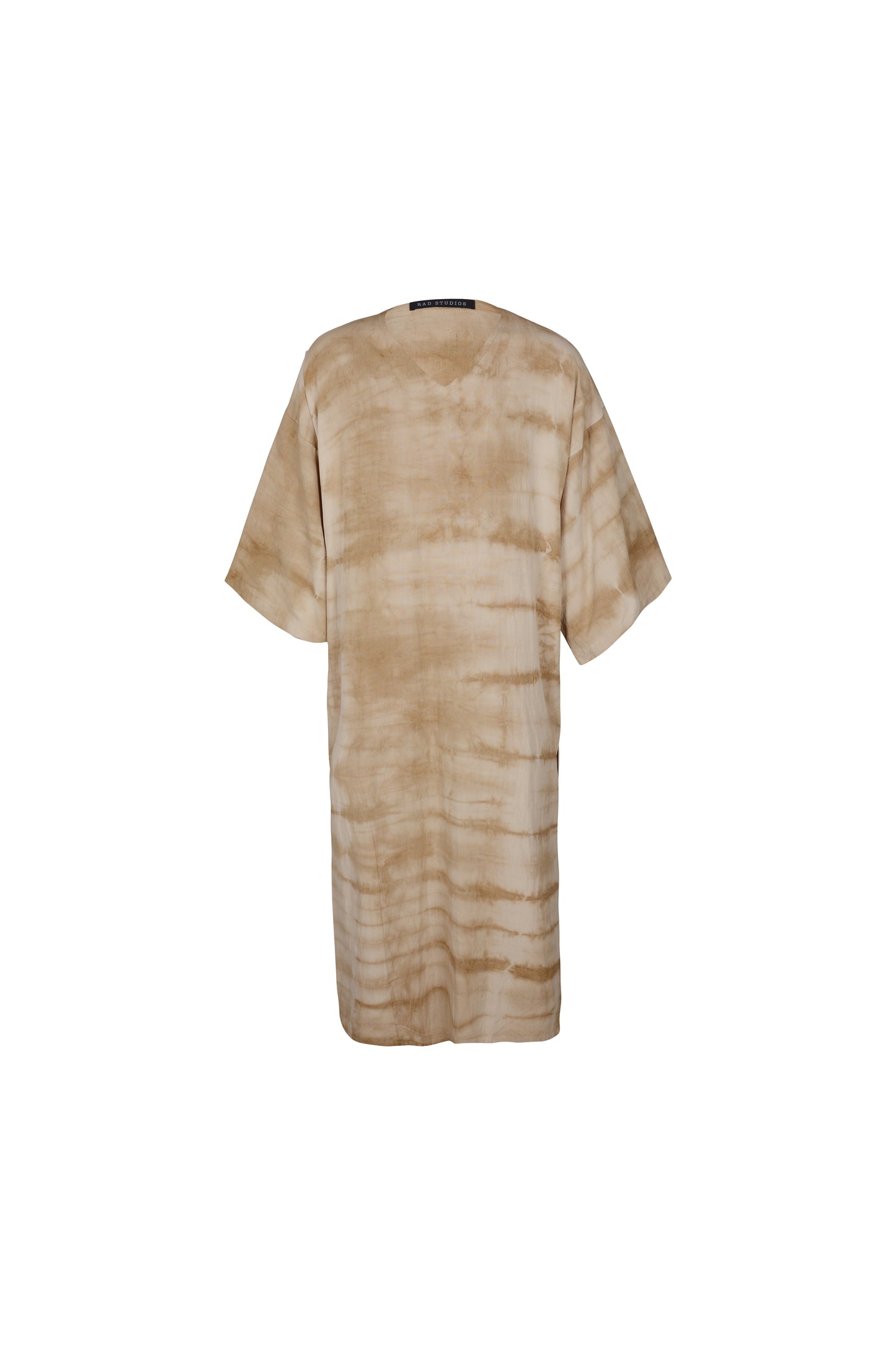 Natural Hand Dyed Kaftan Dress