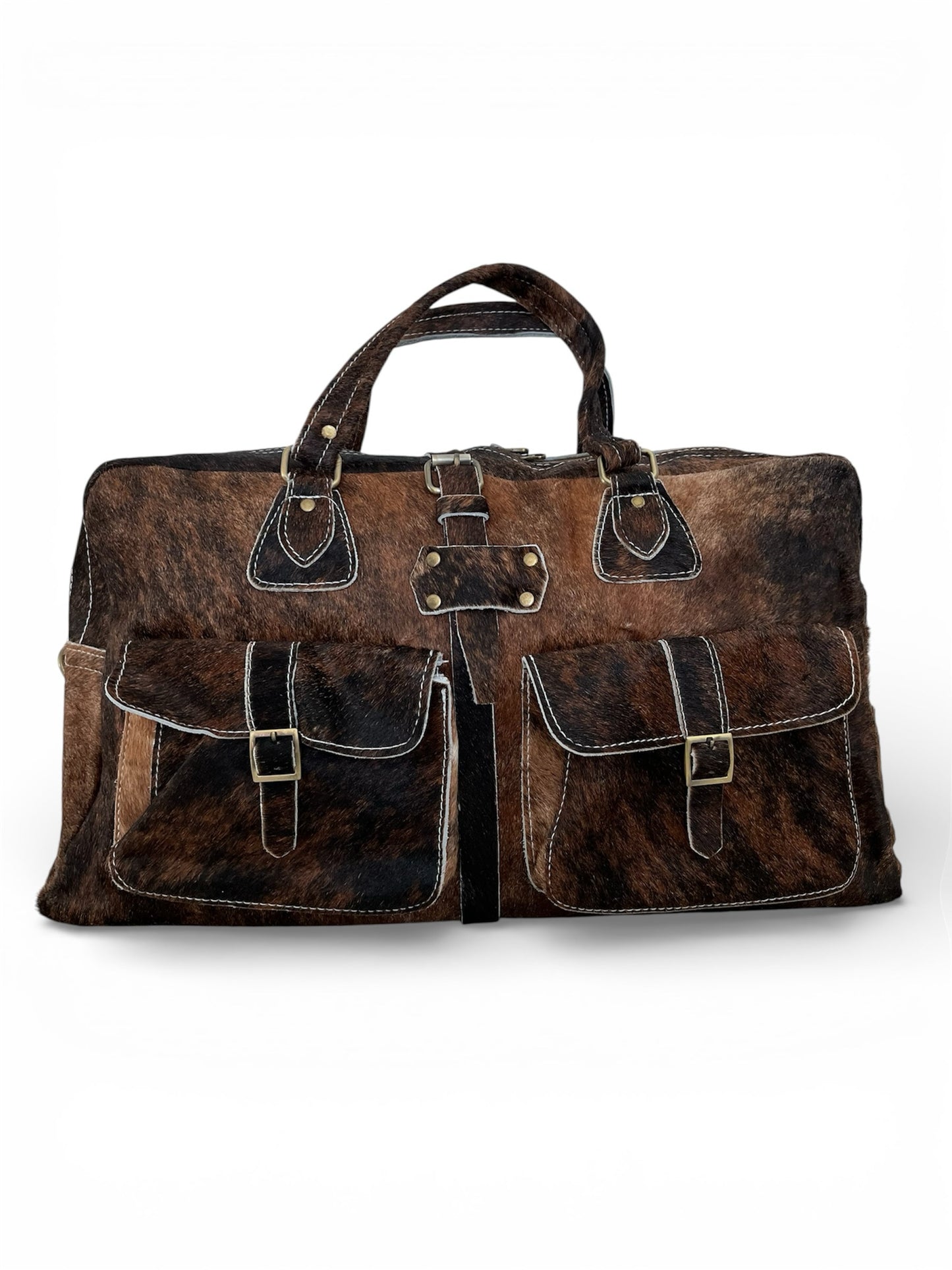 Tiramisu Calf Hair Duffle