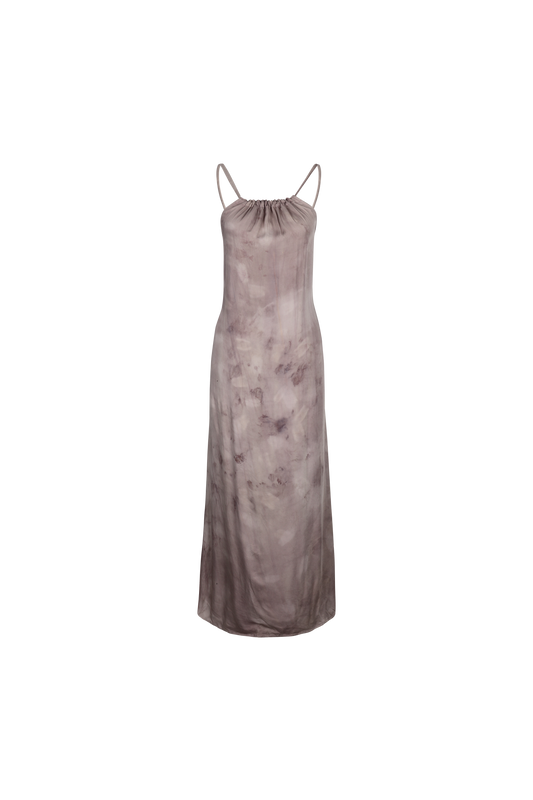 Hand dyed Ajhowa Dress