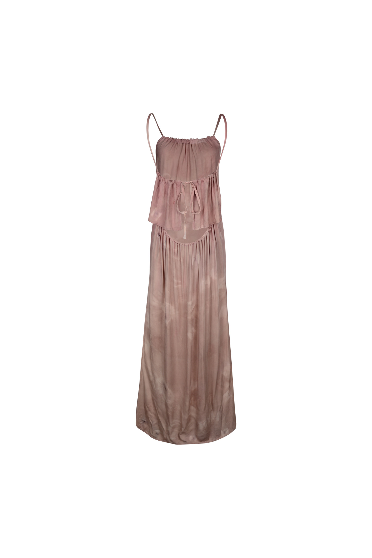 Hand dyed Ajhowa Dress